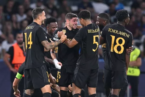 Valverde y Bellingham tumban al Nápoles en la Champions