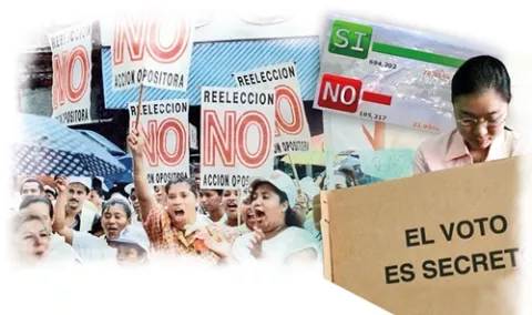 Panameños ante un  referéndum forzado