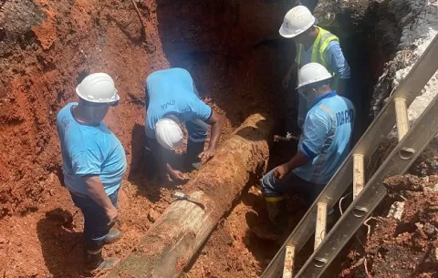 Rotura de tubería deja varios días sin agua a La Chorrera