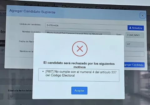 Parcialidad del Tribunal Electoral es puesta en duda