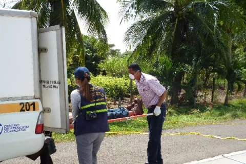 Víctimas por accidente de tránsito en Chiriquí y Veraguas