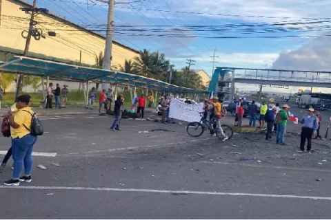 Agrupaciones campesinas cierran en los Cuatro Altos, Colón