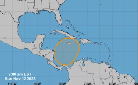 Posible depresión tropical se formaría al norte de Panamá