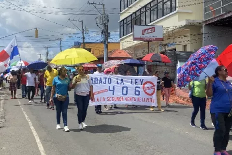 Convocan a marcha negra por docentes asesinados en Chame