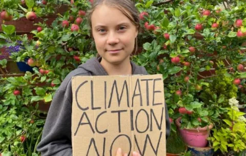 Greta Thunberg sigue de cerca tema minero en Panamá