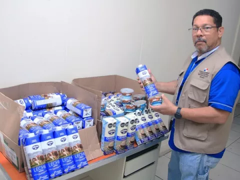 Ubican distribuidora de leche que entró al país sin permiso