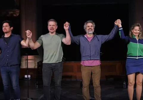Matt Damon y Mark Ruffalo quieren salvar una iglesia