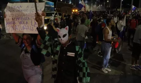 Represión de protestas deja a cuatro personas con pérdida de la visión