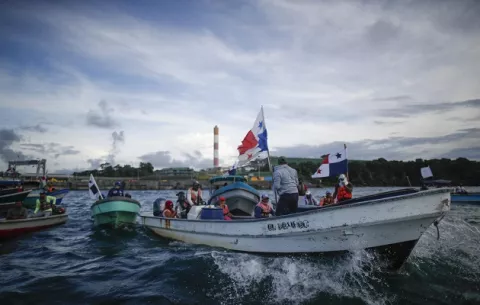 Movimiento indígena de Ecuador apoya protestas en Panamá 
