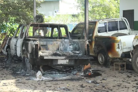 MIDA interpondrá denuncia penal por cuatro autos incendiados