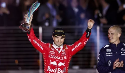 Sergio 'Checo' Pérez, subcampeón de la Fórmula Uno