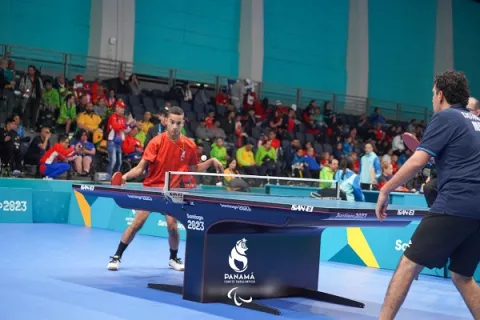 Panamá debutó  en el Para Tenis de Mesa en Santiago 2023