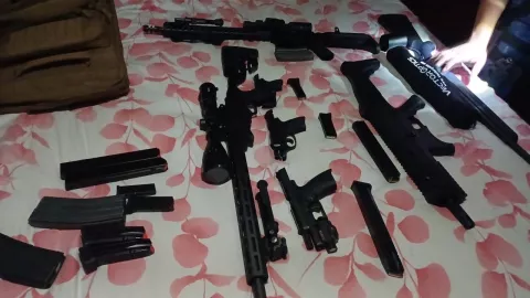 Armas, drogas y detenidos en operación 'Siria' en Colón