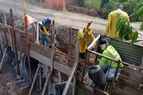 Avances en las obras de infraestructura vial en Panamá Oeste
