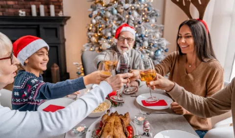 Disfrute la cena navideña sin subir de peso