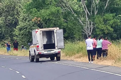 Posible colisión y fuga deja una víctima en Herrera 
