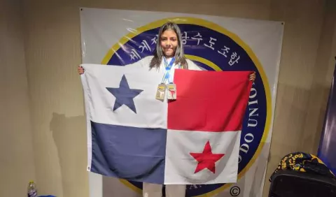 Panameña Fany Morales gana oro y plata en artes marciales
