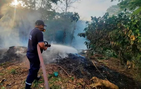 ¡Cuidado! Incendios de herbazales aumentan en temporada seca