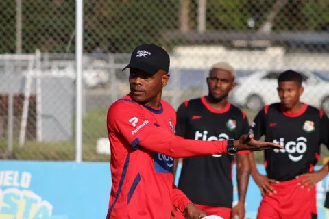 Panamá Sub-23 contra Paraguay en amistoso