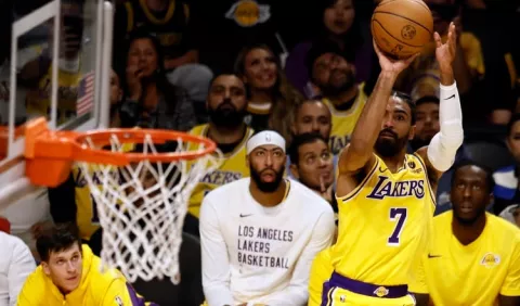 Gabe Vincent es baja en los Lakers por seis meses