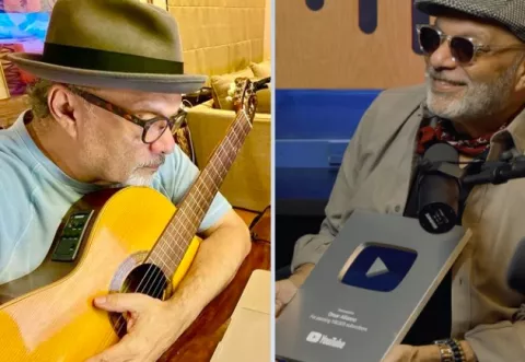 Omar Alfanno ya tiene su placa de plata de YouTube