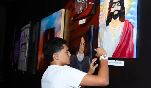 Romeo Parra Arias, un artista plástico espontáneo y libre