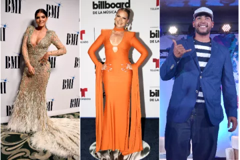 Artistas que recibirán distinciones en Premio Lo Nuestro
