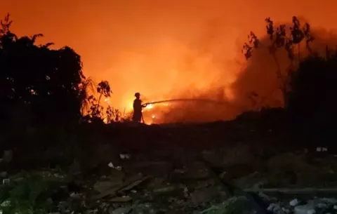 Extinción de incendio en Cerro Patacón tomará varios días
