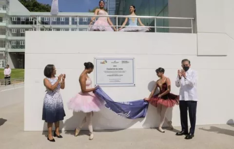Inauguran la Ciudad de las Artes en Llanos de Curundu