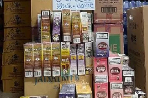 Decomisan contrabando de cigarrillos por unos 6 mil dólares