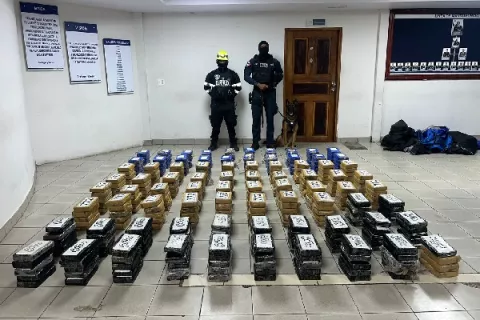 Incautan 399 paquetes de droga en un contenedor cuyo destino final era Europa 