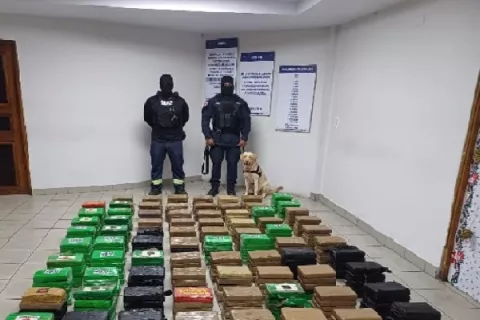En el 2023 en Colón decomisaron más de 45 toneladas de droga