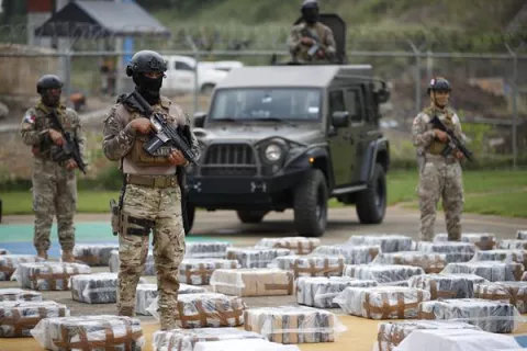 Panamá decomisa un 21 % menos de droga que en 2022