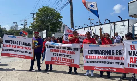 Trabajadores de Epasa piden respeto a la libertad de expresión y a sus empleos