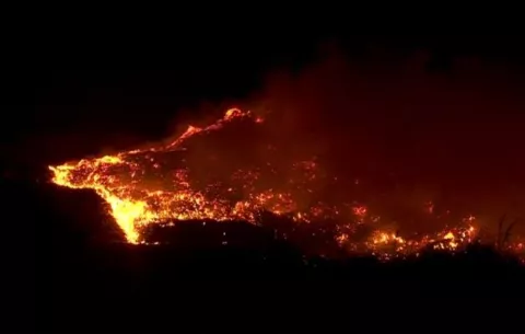 Se registra un incendio en Cerro Patacón  