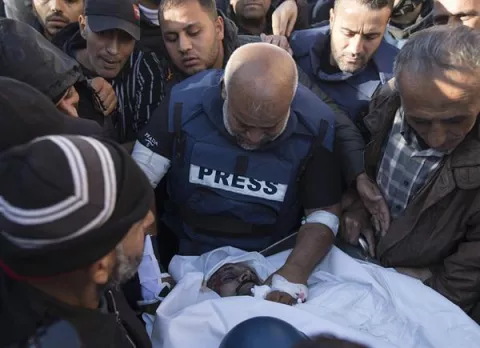Dos periodistas mueren en ataque israelí en Gaza 
