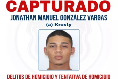 Capturan a alias 'Krosty' uno de los más buscados en Colón
