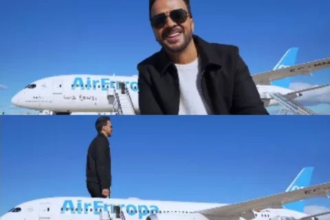 Luis Fonsi dará nombre a un avión de la aerolínea Air Europa