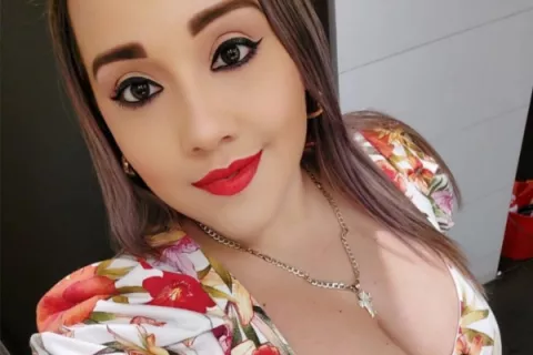 Madeline Pineda no fue la que se cayó de caballo 
