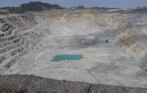 Realizan primera inspección técnica a la mina Cobre Panamá
