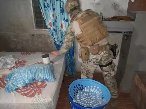 Operativo antidrogas sorpresa en Colón