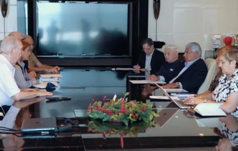 Delegados electorales se reunieron con RM y Alianza
