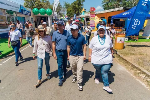 Feria de La Chorrera fue epicentro de candidatos políticos