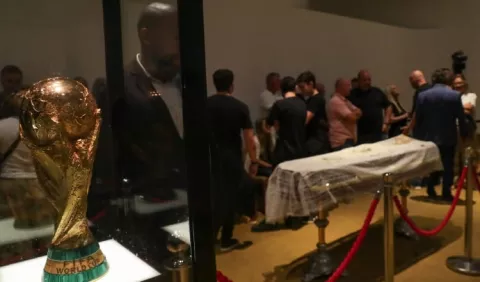 Mario Lobo Zagallo, brasileños dieron el último adiós