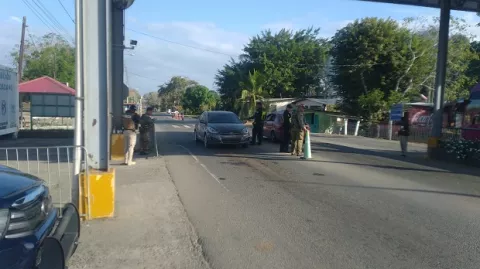 Tranques pesados por movilización hacia el interior del país