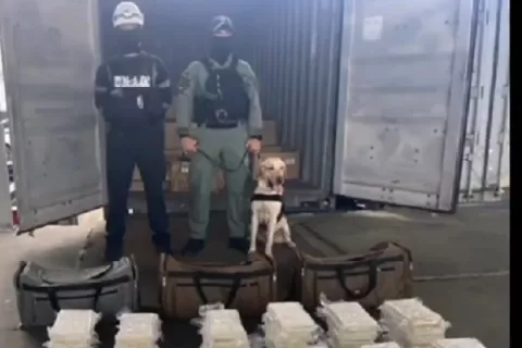 Incautan más de 1,250 paquetes de droga entre Colón y Mensabé