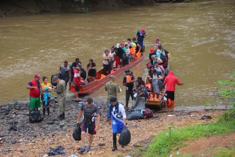 Migrantes que naufragaron en Guna Yala, no tenían chalecos 