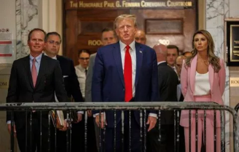  Trump califica la sentencia contra él de ilegal y antiamericana