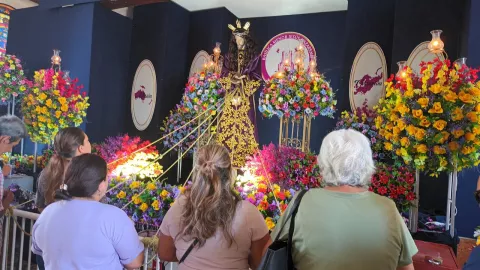 Devotos comienzan a llegar a Atalaya para ver al Nazareno