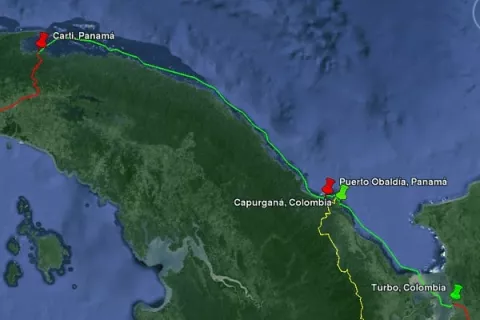 Sigue la búsqueda de dos migrantes desaparecidos en Guna Yala